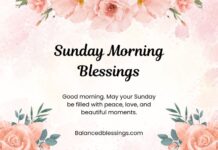 Sunday Morning Blessings Sunday Morning Blessings