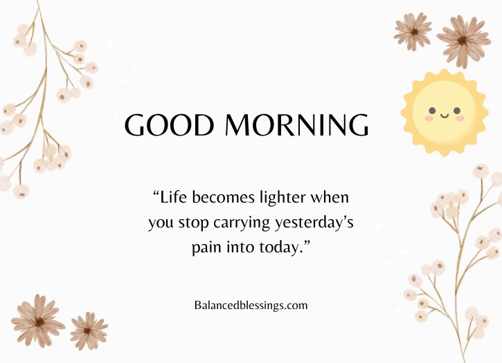 Deep Meaningful Good Morning Life Quotes