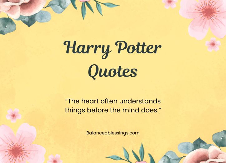 Unique Harry Potter Quotes