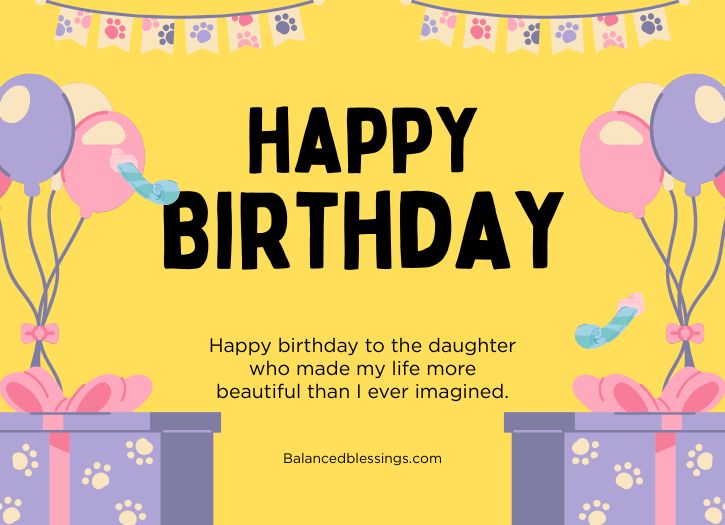 Best Heart Touching Birthday Wishes For Daughter