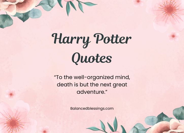 Best Harry Potter Quotes