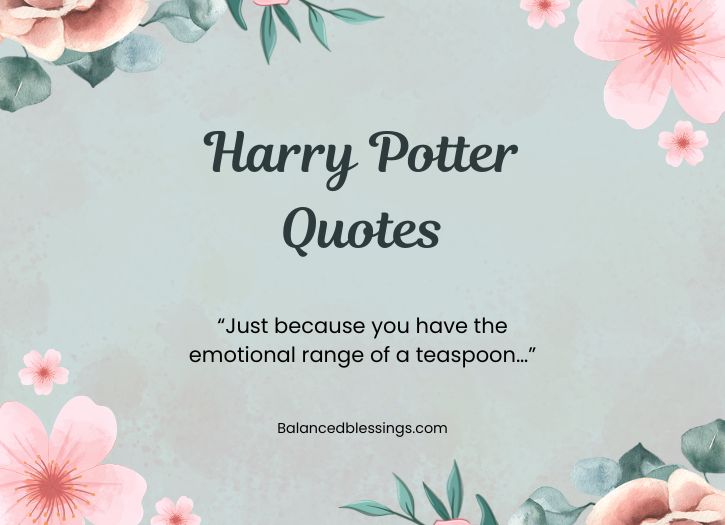 Iconic Harry Potter Quotes