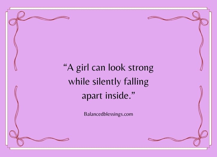 Sad Quotes About Life in English For Girls