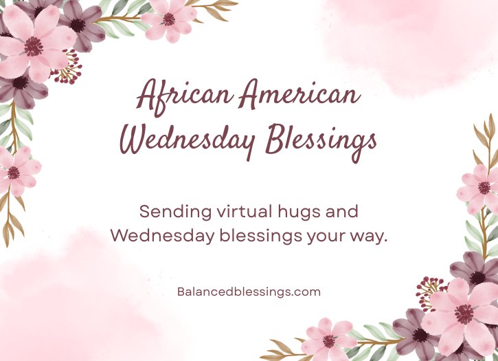 African American Wednesday Blessings Gif