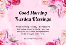 Good Morning Tuesday Blessings Good Morning Tuesday Blessings